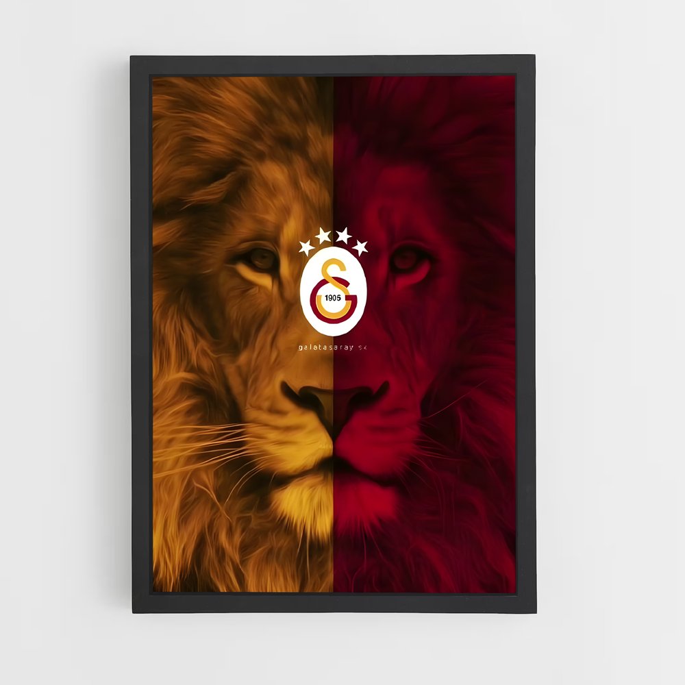 Poster Lion de Feu – affiche Lexus (vue 2)